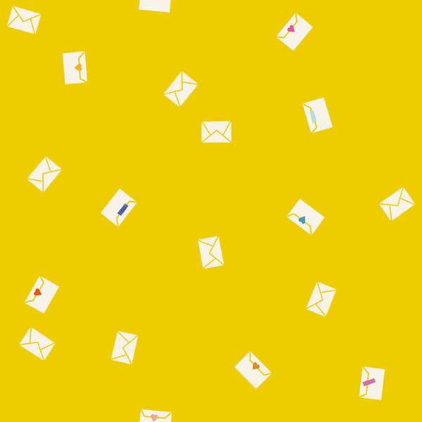 Ruby Star Society - Salutations - Write Me Golden Hour Fabric