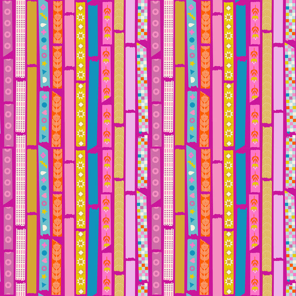 Ruby Star Society - Washi Plus - Yay Its Tape Berry Fabric