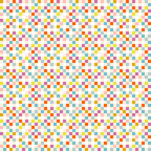 Ruby Star Society - Washi Plus - Checkmate Natural Fabric
