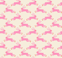 Ruby Star Society - Backyard - Bunny Run Flamingo Fabric