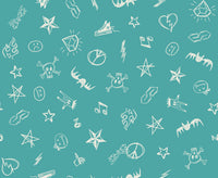 Ruby Star Society - Teddy & the Bears - Groupie Succulent Fabric