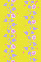 Ruby Star Society - Glow Garden - Moon Vines Citron Fabric