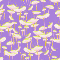 Ruby Star Society - Glow Garden - Fungi Amethyst Fabric