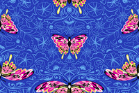 Ruby Star Society - Glow Garden - Morning Moth Blacklight Fabric
