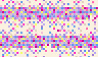 Ruby Star Society - Glow Garden - Pixels Natural Fabric