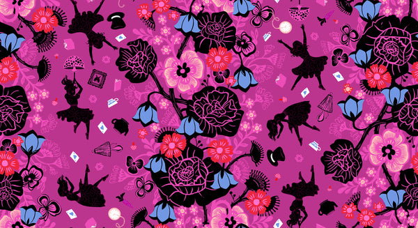 Ruby Star Society - Hello Alice - Rabbit Hole Berry Fabric