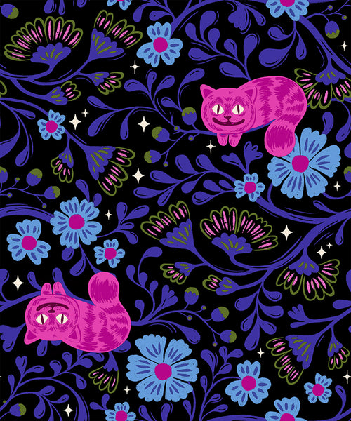 Ruby Star Society - Hello Alice - Cheshire Black Fabric