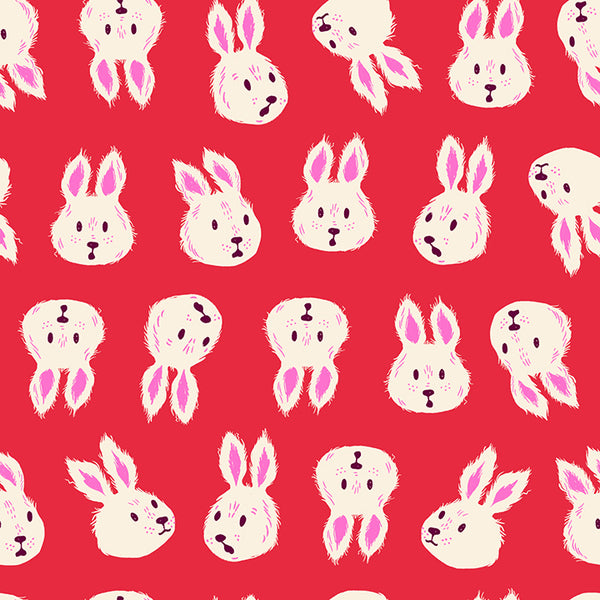 Ruby Star Society - Hello Alice - Rushing Rabbit Ruby Fabric