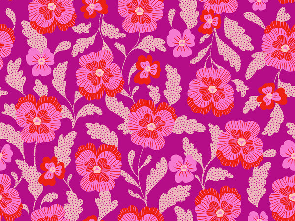 Ruby Star Society - Hello Alice - Violets Berry Fabric