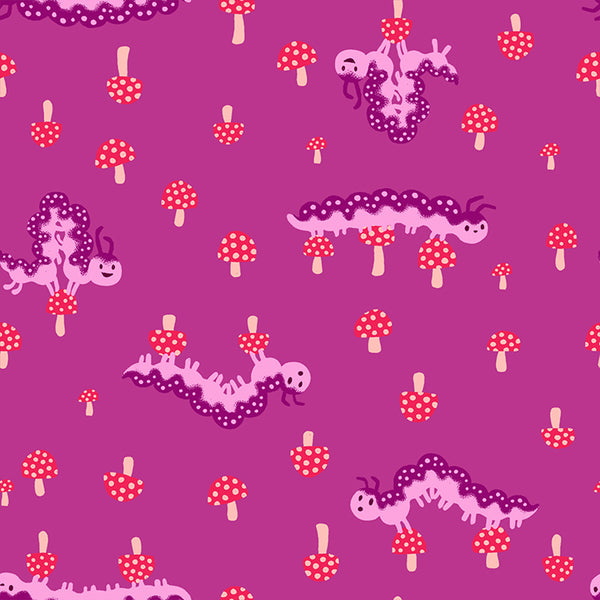 Ruby Star Society - Hello Alice - Caterpillar Berry Fabric