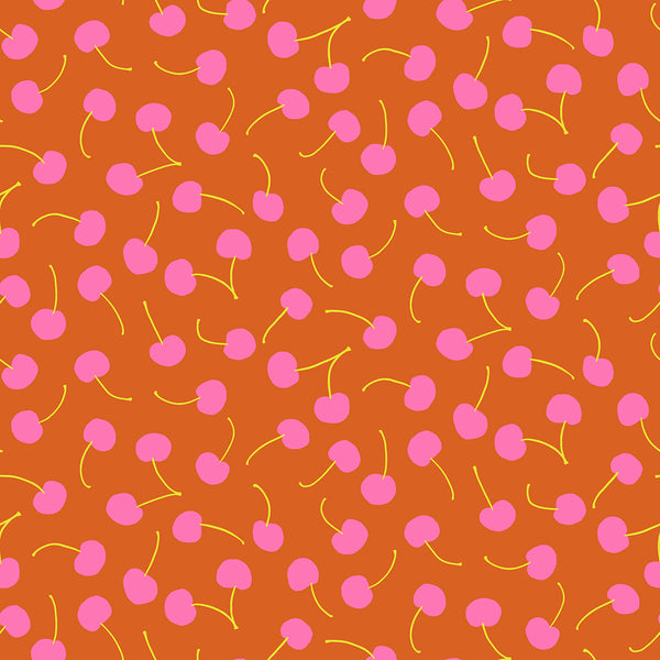 Ruby Star Society - Sugar Cone - Cherries Pecan Fabric