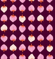 Ruby Star Society - Strawberry - Deep Plum Fabric