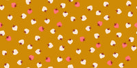 Ruby Star Society - Strawberry - Strawberry Toss Butterscotch Fabric