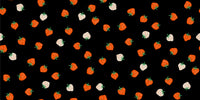 Ruby Star Society - Strawberry - Strawberry Toss Black Fabric