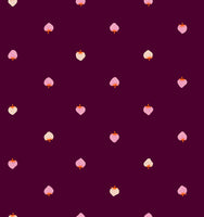 Ruby Star Society - Strawberry - Deep Plum Lawn Fabric