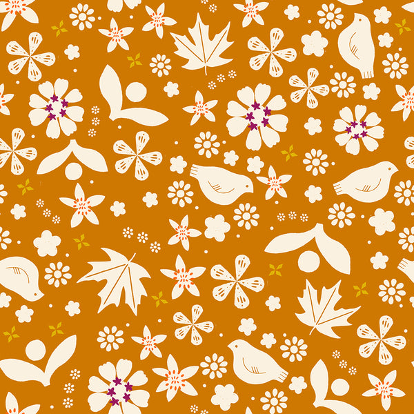 Ruby Star Society - Sugar Maple - Pollinator Caramel Fabric