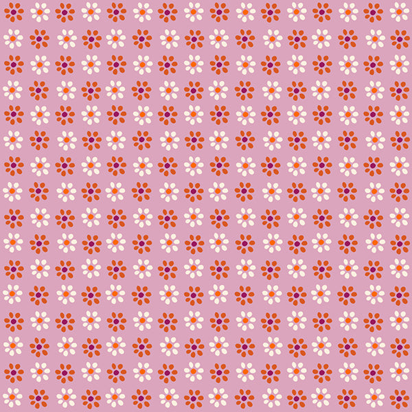 Ruby Star Society - Sugar Maple - Daisy Dark Peony Fabric