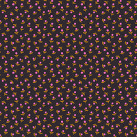 Ruby Star Society - Catnap - Sprout Black Fabric