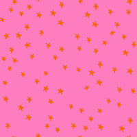 Ruby Star Society - Starry - Vivid Pink Fabric