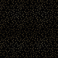 Ruby Star Society - Mini Starry - Black Gold Fabric