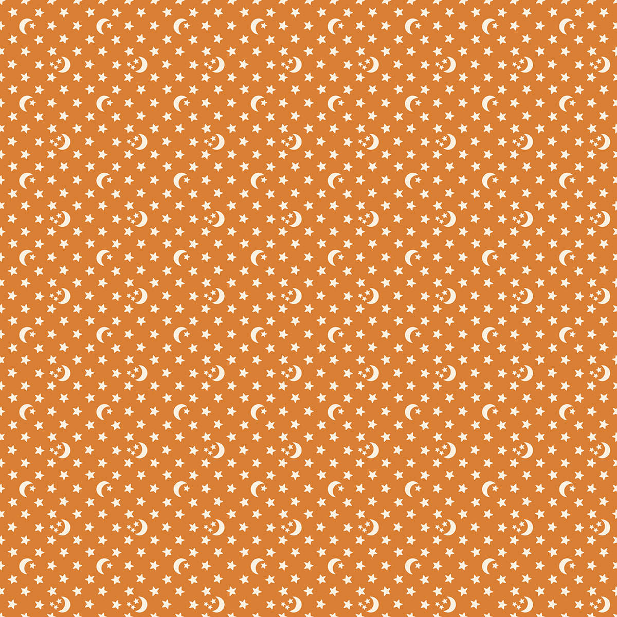 Ruby Star Society - Ooh Lucky Lucky - Moon and Stars Caramel Fabric ...