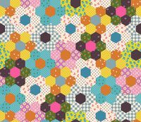 Ruby Star Society - Catnap - Flower Garden Turquoise Fabric