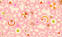 Ruby Star Society - Catnap - Little Luck Rosebud Fabric