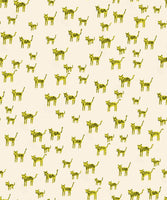 Ruby Star Society - Catnap - Tiger Stripes Citron Fabric