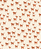 Ruby Star Society - Catnap - Tiger Stripes Orange Fabric