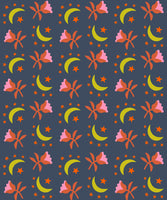 Ruby Star Society - Catnap - Moonflower Smoke Fabric