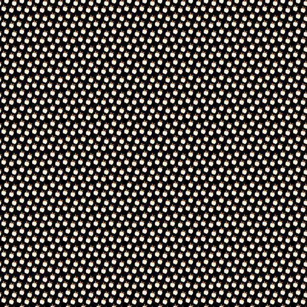 Ruby Star Society - Catnap - Apples Black Fabric