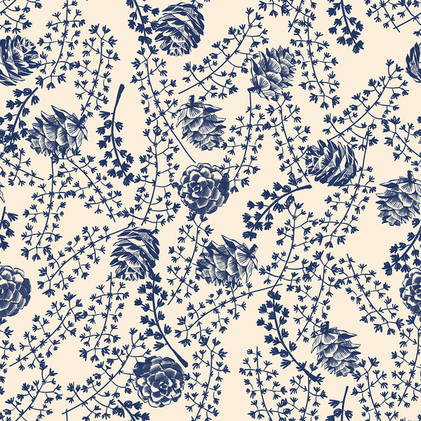 Ruby Star Society - Winterglow - Forest Navy Fabric
