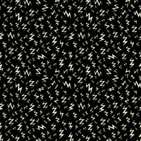 Ruby Star Society - Tiny Frights - Lightning Black Glow In The Dark Fabric