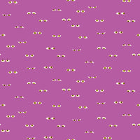 Ruby Star Society - Tiny Frights - Creepy Eyes Witchy Glow In The Dark Fabric