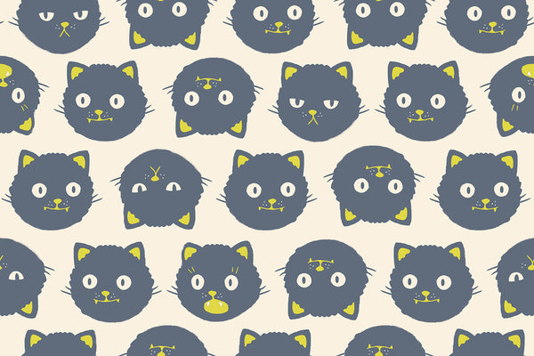 Ruby Star Society - Good Spirits - Scaredy Cat Natural Fabric