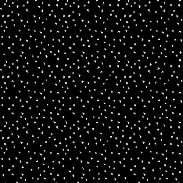 Ruby Star Society - Good Spirits - Mini Starry Black Fabric