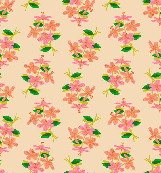 Ruby Star Society - Favorite Flowers - Nosegay Vintage Paper Fabric