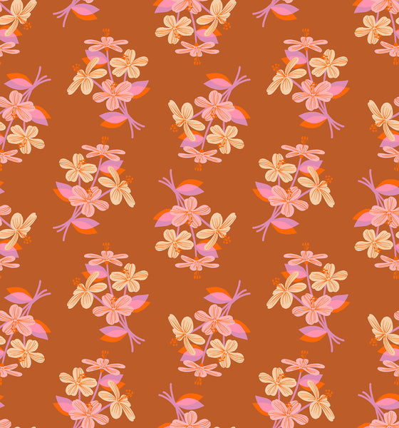 Ruby Star Society - Favorite Flowers - Nosegay Spice Fabric