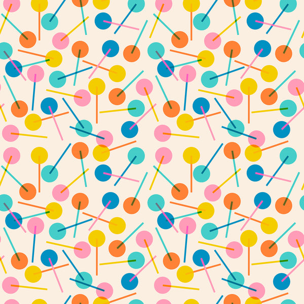 Ruby Star Society - Eye Candy - Lollies Natural Fabric