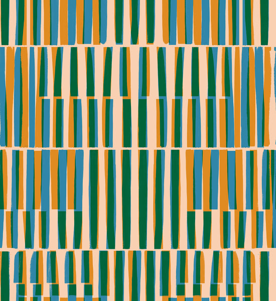 Ruby Star Society - Geometry - Ladders Turmeric Fabric