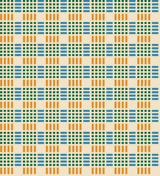 Ruby Star Society - Geometry - Parallel Jade Fabric