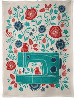 Ruby Star Society - Sewing Garden Tea Towel