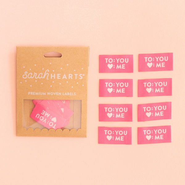 Sarah Hearts - To You Love Me Labels (8 ct)