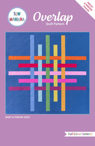 Sew Mariana - Overlap Quilt - Paper Pattern