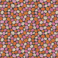 Art Gallery Fabrics - Spooky 'N Witchy - Pumpkin Carving Fabric