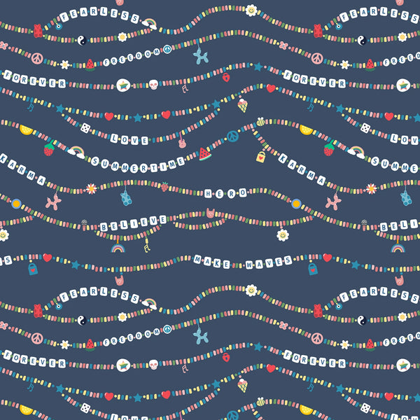 Dear Stella - Shimmer - Friendship Bracelets Iris Fabric