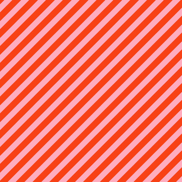 Dear Stella - Holly Jolly - Vintage Stripe Lollipop Fabric