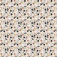 Poppie Cotton - Sweet Tooth - Treats Natural Fabric