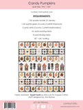 Poppie Cotton - Sweet Tooth Candy Pumpkins Quilt - Paper Pattern