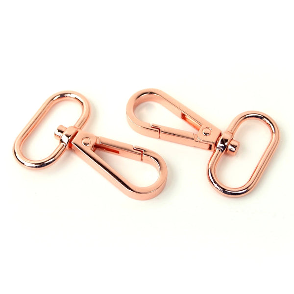 Sallie Tomato - Rose Gold 1in Swivel Hooks (2 ct)